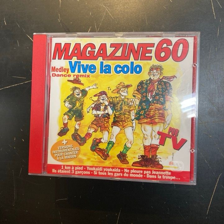 Magazine 60 - Vive La Colo CD (M-/M-) -synthpop-